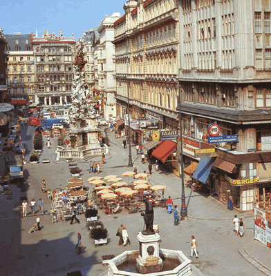 La Cathédrale Saint-Etienne, Le Graben ... — L’Autriche