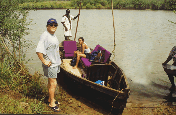 La balade en Pirogue — Le Bénin