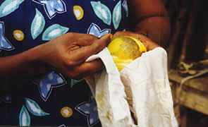 La Marchande de fruits — Le Bénin