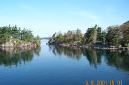 Les 1000 îles — souvenir du voyage au Canada
