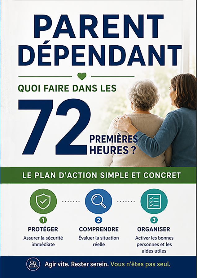 Couverture de Parent dépendant : quoi faire dans les 72 premières heures ?