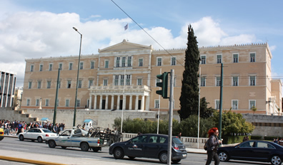 Athènes - l'Acropole - la ville moderne — Méditerranée orientale