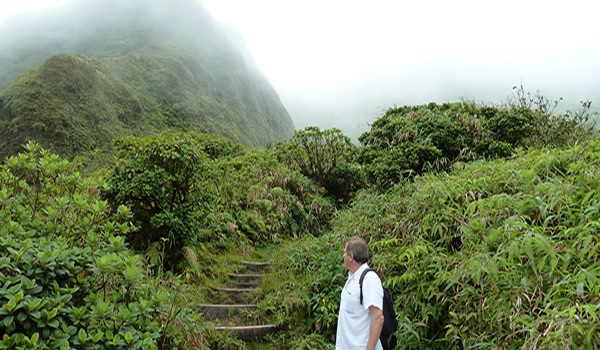 Randonnée sur la Montagne pelée — La Martinique