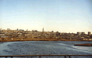 Sur la route 87, en direction d'Albany City... — New York