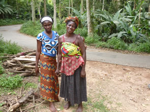 Sur la route - entre Kpalimé et Dzogbégan — Rencontres africaines