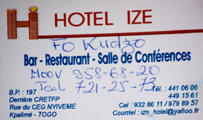 Sur la route ... — Rencontres africaines