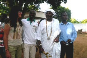 Visite au roi d'Agbodrafo — Sur un air du Togo