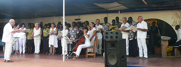 Concert à Maison Blanche — Sur un air du Togo