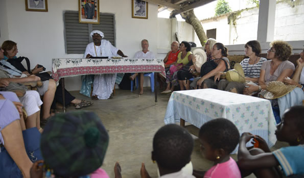 Visite au roi d'Agbodrafo — Sur un air du Togo