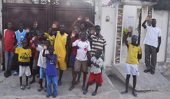 La partie de Foot — Sur un air du Togo