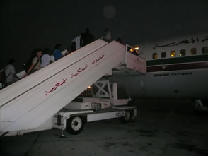 Escale à Casablanca, 17h (heure locale) aéroport Mohammed V — Le Togo