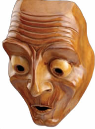 Le musée international du masque à  Abano Terme — Venise